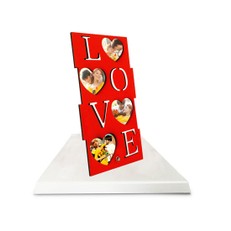 Cornice cuore rettangolare