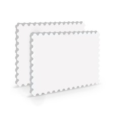 Magneto in ceramica francobollo